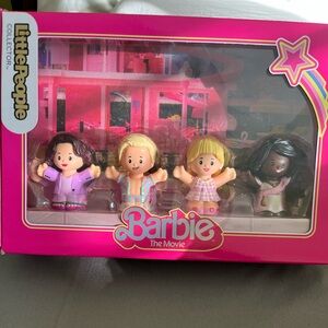 Little People Barbie the movie Collector set